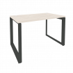 Onix Стол рабочий на О-образном м/к O.MO-SP-2.7 Денвер Светлый/Металл Антрацит 1180*720*750