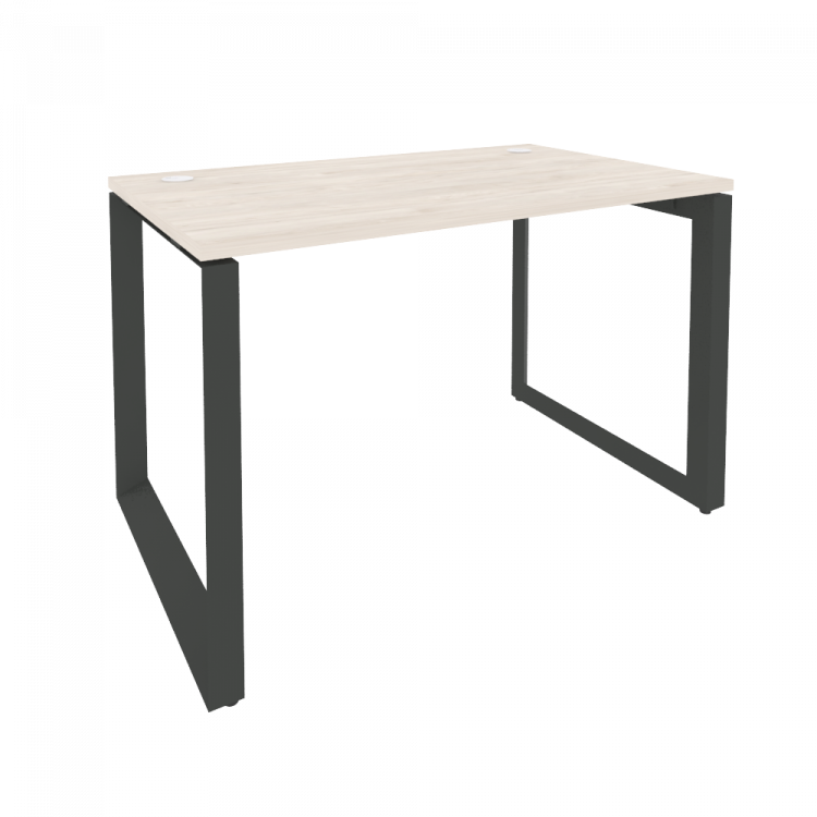 Onix Стол рабочий на О-образном м/к O.MO-SP-2.7 Денвер Светлый/Металл Антрацит 1180*720*750