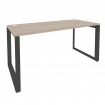 Onix Стол рабочий на О-образном м/к O.MO-SP-4.7 Дуб Аттик/Металл Антрацит 1580*720*750