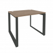 Onix Стол рабочий на О-образном м/к O.MO-SP-1.8 Дуб Аризона/Металл Антрацит 980*800*750