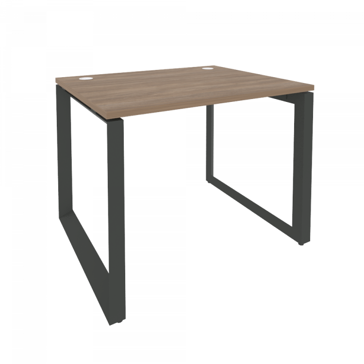 Onix Стол рабочий на О-образном м/к O.MO-SP-1.8 Дуб Аризона/Металл Антрацит 980*800*750