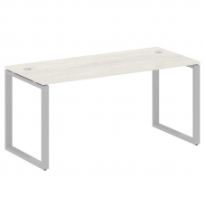 Metal System Стол письменный на О-образном м/к БО.СП-4 Дуб Наварра/Металл Серый 1600*720*750