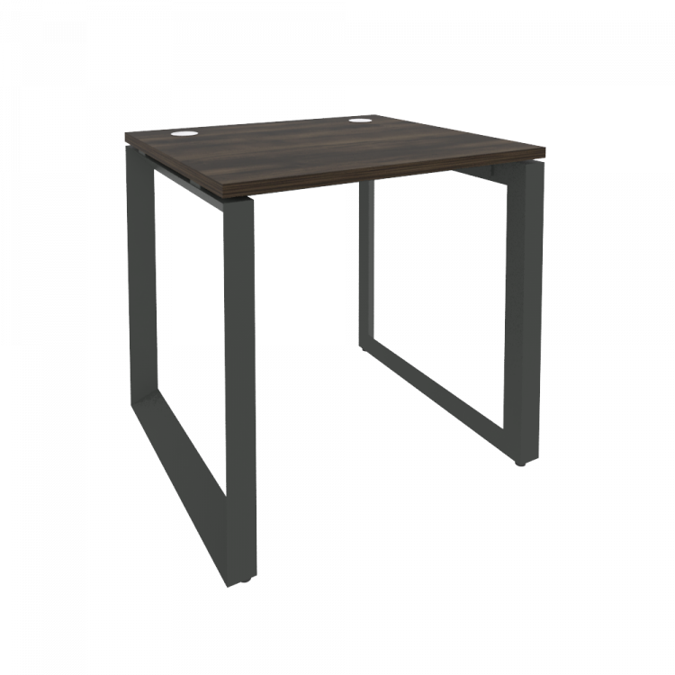 Onix Стол рабочий на О-образном м/к O.MO-SP-0.7 Дуб Мали/Металл Антрацит 780*720*750