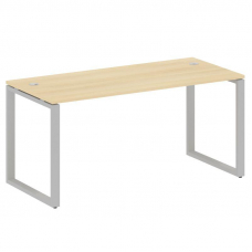 Metal System Стол письменный на О-образном м/к БО.СП-4 Акация Лорка/Металл Серый 1600*720*750