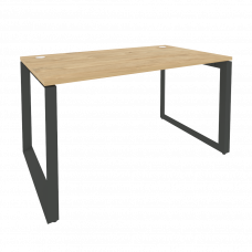 Onix Стол рабочий на О-образном м/к O.MO-SP-3.8 Тиквуд Светлый/Металл Антрацит 1380*800*750