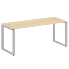 Metal System Стол письменный на О-образном м/к БО.СП-5 Акация Лорка/Металл Серый 1800*720*750