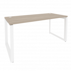 Onix Стол рабочий на О-образном м/к O.MO-SP-4.7 Дуб Аттик/Металл Белый 1580*720*750