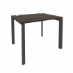 Onix Стол рабочий на П-образном м/к O.MP-SP-1.8 Дуб Мали/Металл Антрацит 980*800*750