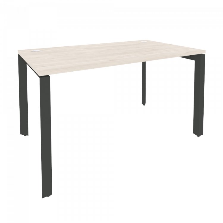 Onix Стол рабочий на П-образном м/к O.MP-SP-3.8 Денвер Светлый/Металл Антрацит 1380*800*750