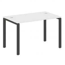 Metal System Стол письменный на П-образном м/к БП.СП-2 Белый/Металл Антрацит 1200*720*750