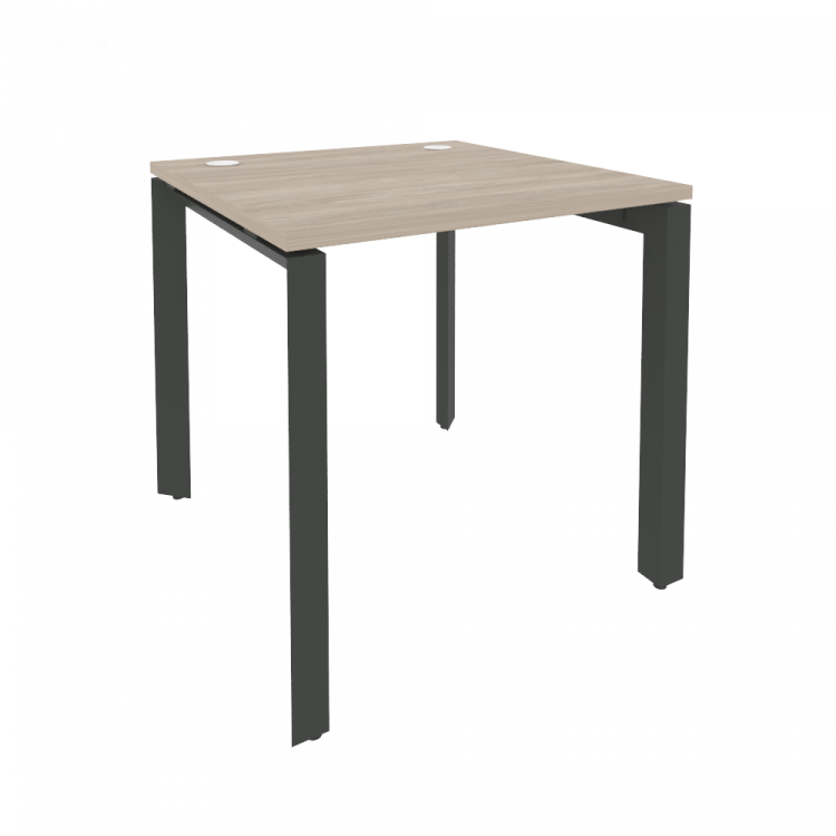 Onix Стол рабочий на П-образном м/к O.MP-SP-0.8 Дуб Аттик/Металл Антрацит 780*800*750