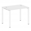 Metal System Стол письменный на П-образном м/к БП.СП-1 Белый/Металл Белый 1000*720*750