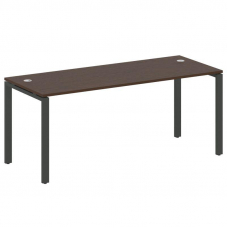 Metal System Стол письменный на П-образном м/к БП.СП-5 Венге Цаво/Металл Антрацит 1800*720*750