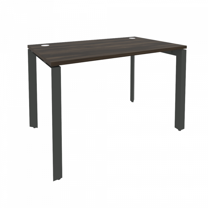 Onix Стол рабочий на П-образном м/к O.MP-SP-2.7 Дуб Мали/Металл Антрацит 1180*720*750