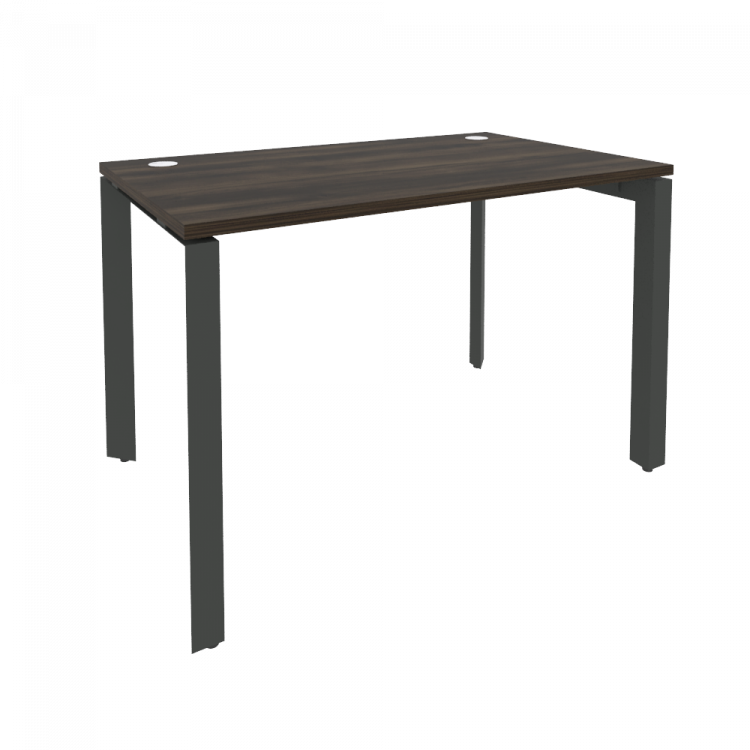 Onix Стол рабочий на П-образном м/к O.MP-SP-2.7 Дуб Мали/Металл Антрацит 1180*720*750