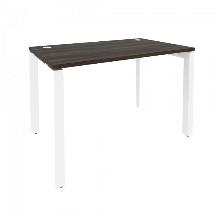 Onix Стол рабочий на П-образном м/к O.MP-SP-2.7 Дуб Мали/Металл Белый 1180*720*750