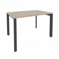 Onix Стол рабочий на П-образном м/к O.MP-SP-2.8 Дуб Аттик/Металл Антрацит 1180*800*750