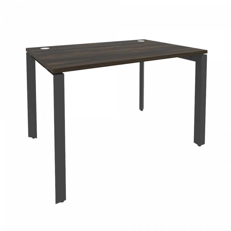 Onix Стол рабочий на П-образном м/к O.MP-SP-2.8 Дуб Мали/Металл Антрацит 1180*800*750