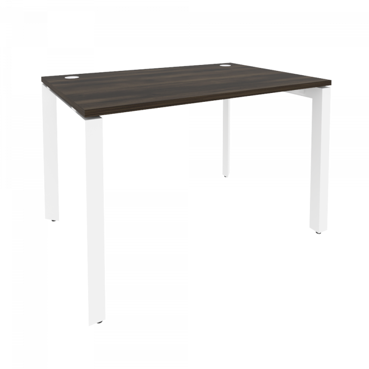 Onix Стол рабочий на П-образном м/к O.MP-SP-2.8 Дуб Мали/Металл Белый 1180*800*750