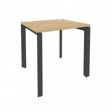 Onix Стол рабочий на П-образном м/к O.MP-SP-0.7 Тиквуд Светлый/Металл Антрацит 780*720*750