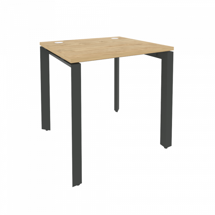 Оникс Стол рабочий на П-образном м/к O.MP-SP-0.7 Тиквуд Светлый/Металл Антрацит 780*720*750