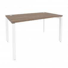 Onix Стол рабочий на П-образном м/к O.MP-SP-3.8 Дуб Аризона/Металл Белый 1380*800*750