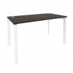 Onix Стол рабочий на П-образном м/к O.MP-SP-3.7 Дуб Мали/Металл Белый 1380*720*750