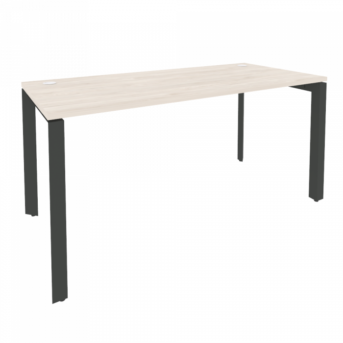 Onix Стол рабочий на П-образном м/к O.MP-SP-4.7 Денвер Светлый/Металл Антрацит 1580*720*750