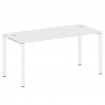 Metal System Стол письменный на П-образном м/к БП.СП-4 Белый/Металл Белый 1600*720*750