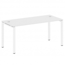 Metal System Стол письменный на П-образном м/к БП.СП-4 Белый/Металл Белый 1600*720*750