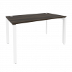 Onix Стол рабочий на П-образном м/к O.MP-SP-3.8 Дуб Мали/Металл Белый 1380*800*750