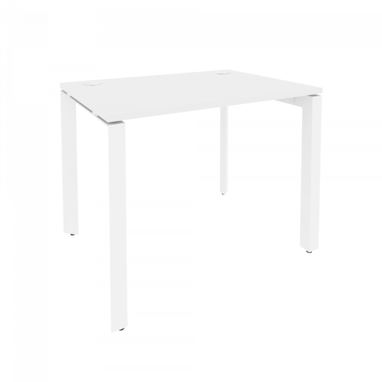 Onix Стол рабочий на П-образном м/к O.MP-SP-1.7 Белый Бриллиант/Металл Белый 980*720*750