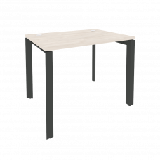 Onix Стол рабочий на П-образном м/к O.MP-SP-1.7 Денвер Светлый/Металл Антрацит 980*720*750