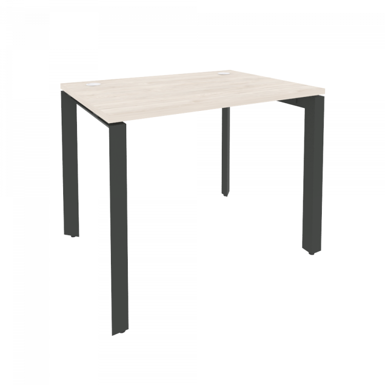 Onix Стол рабочий на П-образном м/к O.MP-SP-1.7 Денвер Светлый/Металл Антрацит 980*720*750