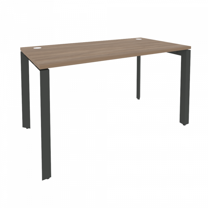 Onix Стол рабочий на П-образном м/к O.MP-SP-3.7 Дуб Аризона/Металл Антрацит 1380*720*750