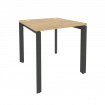Onix Стол рабочий на П-образном м/к O.MP-SP-0.8 Тиквуд Светлый/Металл Антрацит 780*800*750
