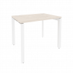 Onix Стол рабочий на П-образном м/к O.MP-SP-1.7 Денвер Светлый/Металл Белый 980*720*750