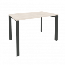 Onix Стол рабочий на П-образном м/к O.MP-SP-2.7 Денвер Светлый/Металл Антрацит 1180*720*750