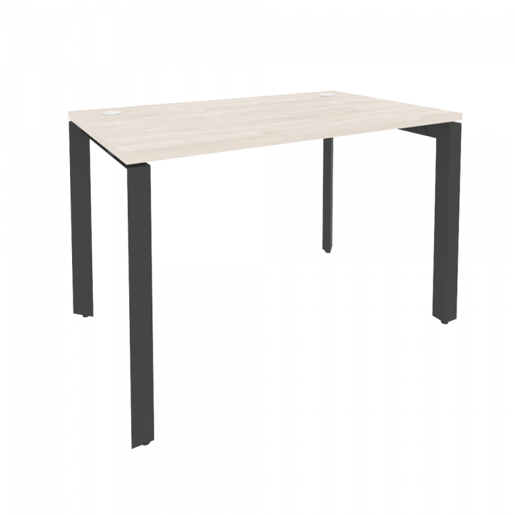 Onix Стол рабочий на П-образном м/к O.MP-SP-2.7 Денвер Светлый/Металл Антрацит 1180*720*750