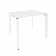 Onix Стол рабочий на П-образном м/к O.MP-SP-1.8 Белый Бриллиант/Металл Белый 980*800*750