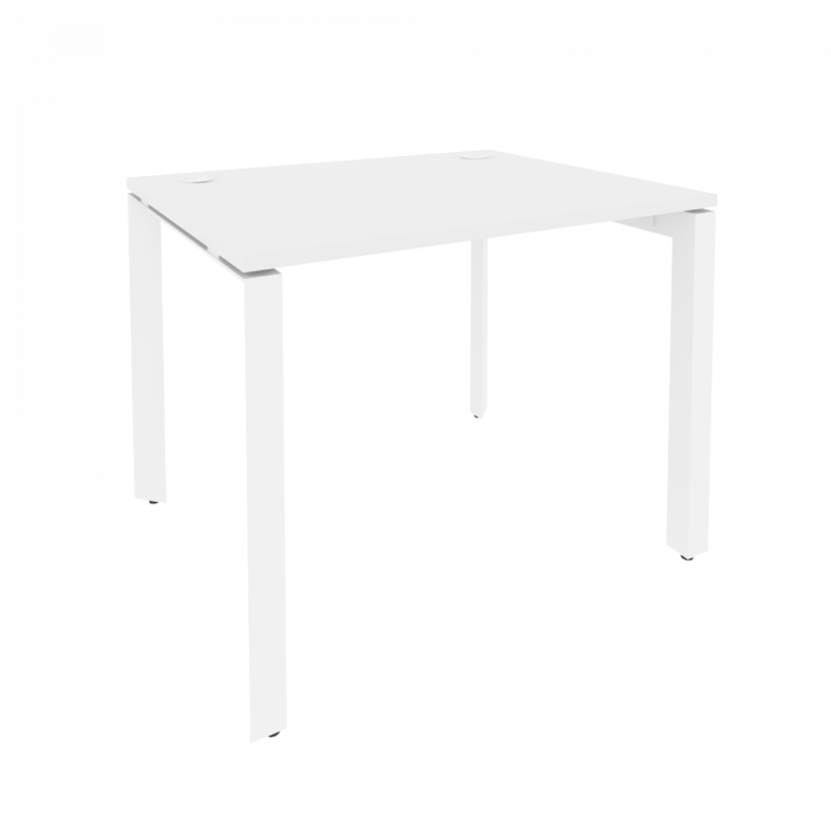 Onix Стол рабочий на П-образном м/к O.MP-SP-1.8 Белый Бриллиант/Металл Белый 980*800*750
