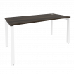 Onix Стол рабочий на П-образном м/к O.MP-SP-4.7 Дуб Мали/Металл Белый 1580*720*750