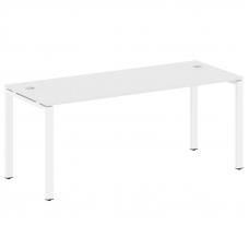 Metal System Стол письменный на П-образном м/к БП.СП-5 Белый/Металл Белый 1800*720*750
