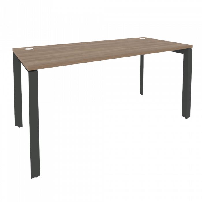 Onix Стол рабочий на П-образном м/к O.MP-SP-4.7 Дуб Аризона/Металл Антрацит 1580*720*750