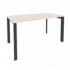 Onix Стол рабочий на П-образном м/к O.MP-SP-3.7 Денвер Светлый/Металл Антрацит 1380*720*750