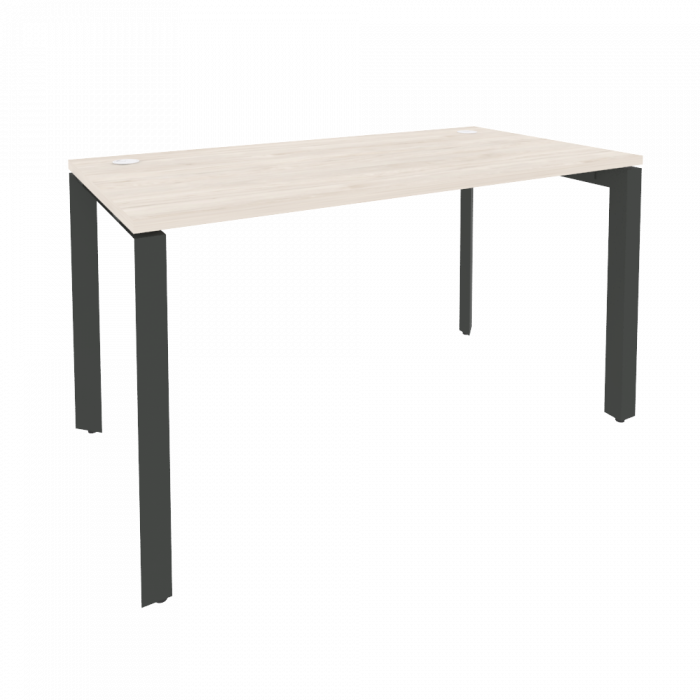 Onix Стол рабочий на П-образном м/к O.MP-SP-3.7 Денвер Светлый/Металл Антрацит 1380*720*750