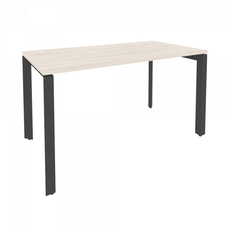 Onix Стол рабочий на П-образном м/к O.MP-SP-3.7 Денвер Светлый/Металл Антрацит 1380*720*750