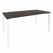 Onix Стол рабочий на П-образном м/к O.MP-SP-4.8 Дуб Мали/Металл Белый 1580*800*750