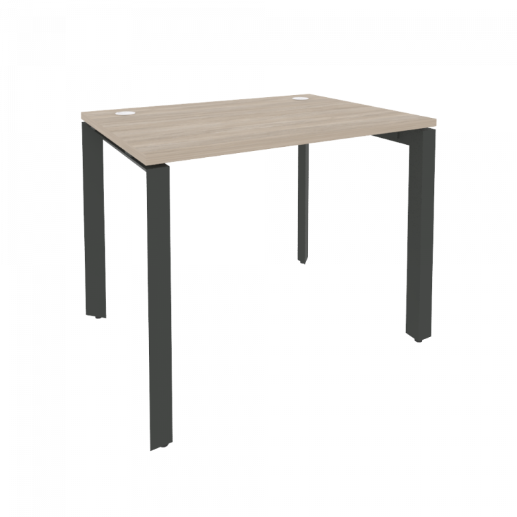 Onix Стол рабочий на П-образном м/к O.MP-SP-1.7 Дуб Аттик/Металл Антрацит 980*720*750