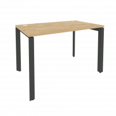 Onix Стол рабочий на П-образном м/к O.MP-SP-2.7 Тиквуд Светлый/Металл Антрацит 1180*720*750